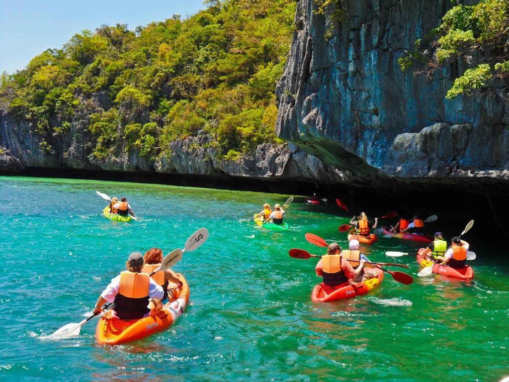 Ananas Samui Hostel Laem Set Beach Bagian luar foto